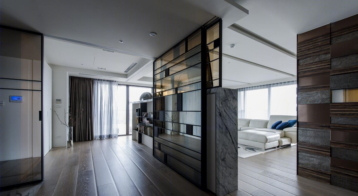 混搭风开放式大空间设计案例-2