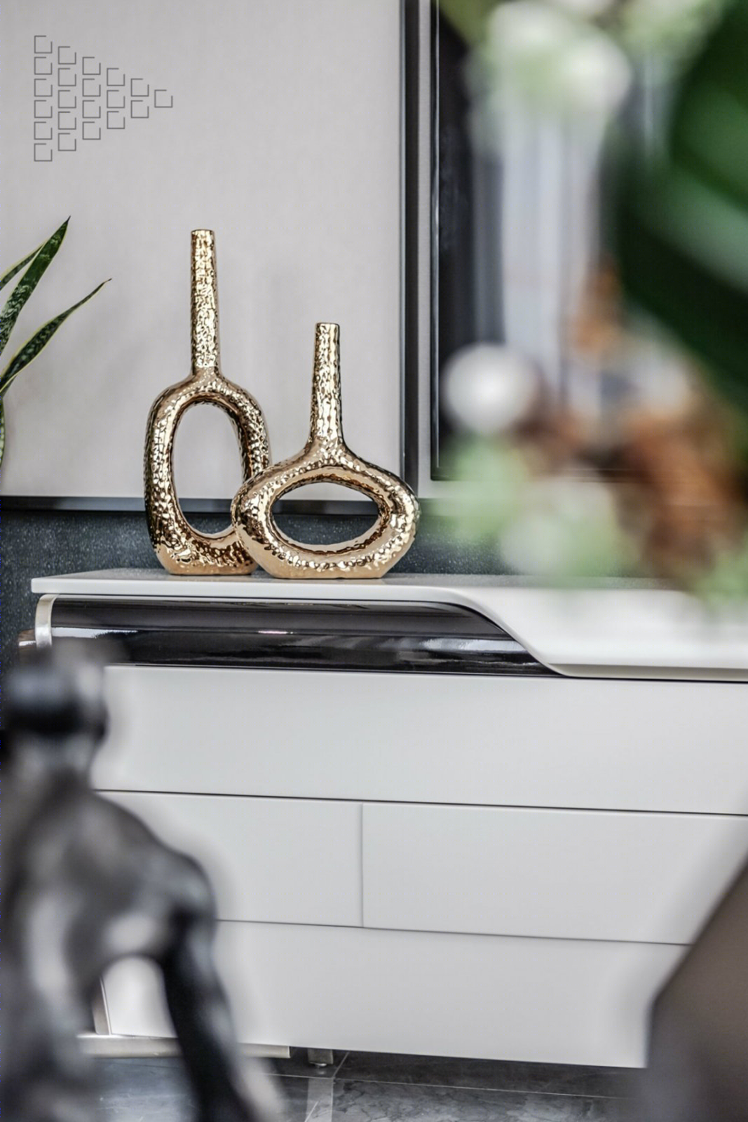 杭州 CCP 空间摄影呈现 | 157m²轻奢风叠墅样板间设计亮点解读-5