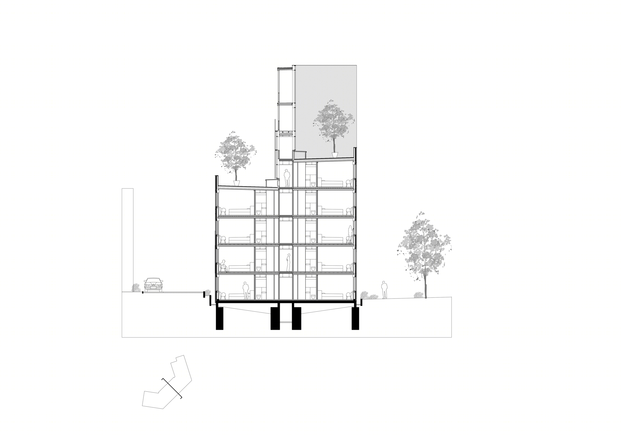 法国马赛最高的木建筑——Lucien Cornil 学生公寓-35