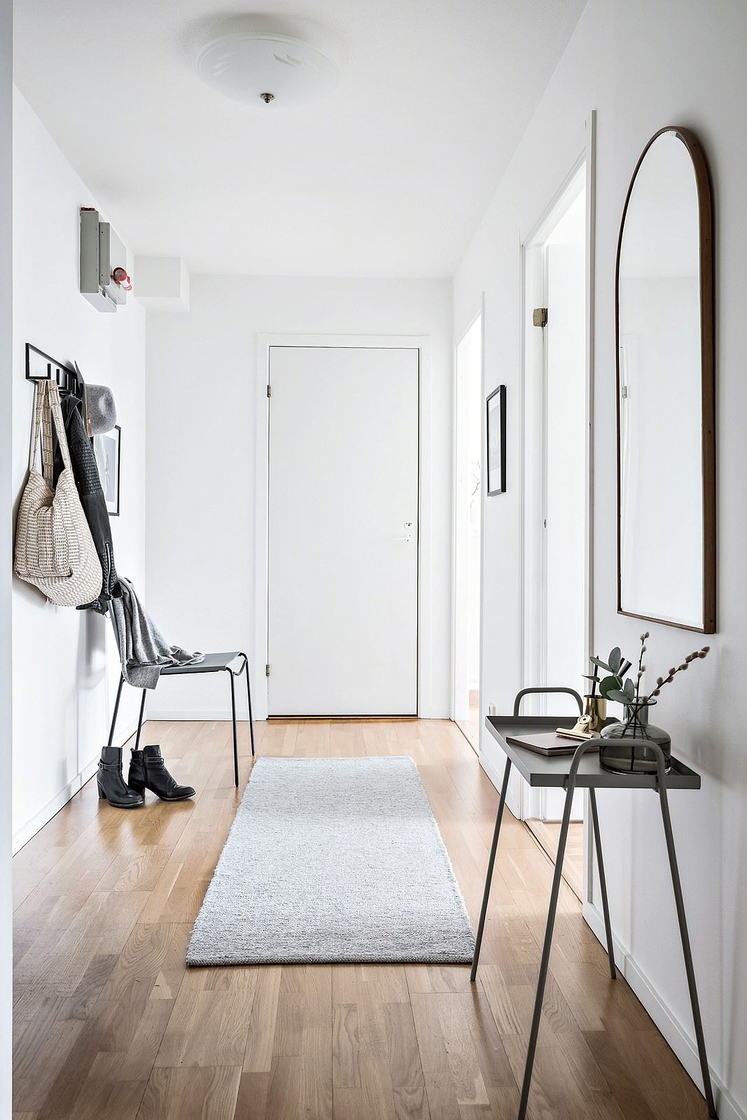 瑞典白色北欧风住宅 自然木质空间-16