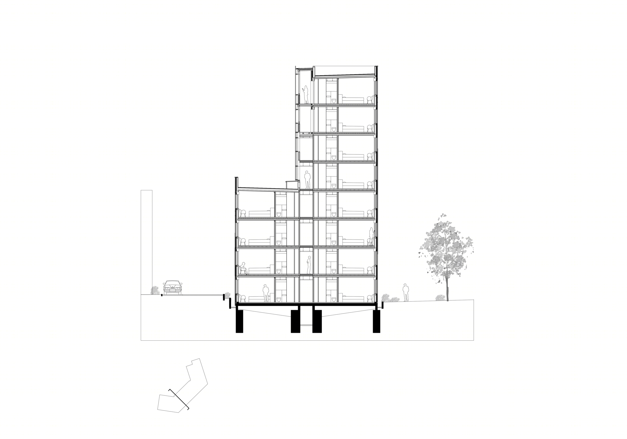 法国马赛最高的木建筑——Lucien Cornil 学生公寓-36