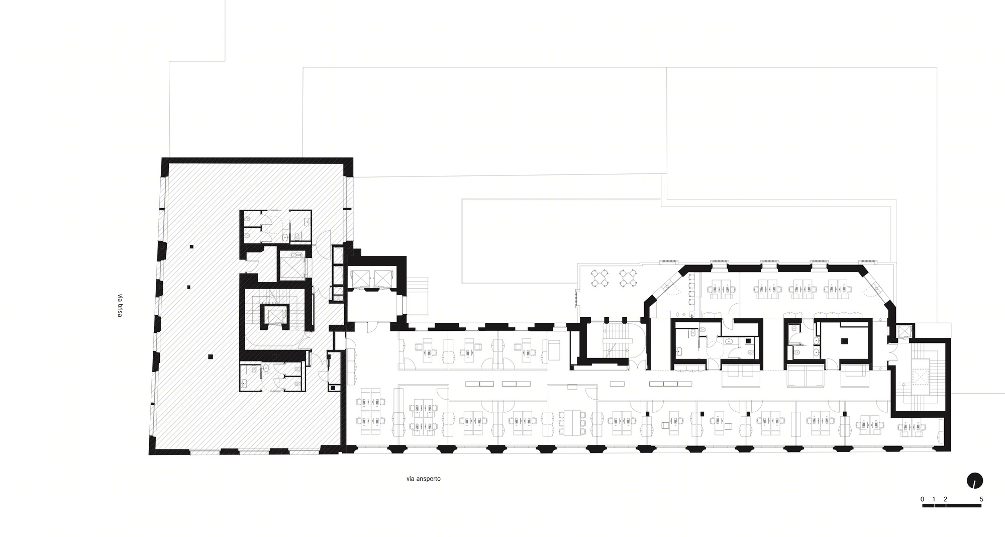 米兰百年建筑翻新丨意大利米兰丨Park Associati-31