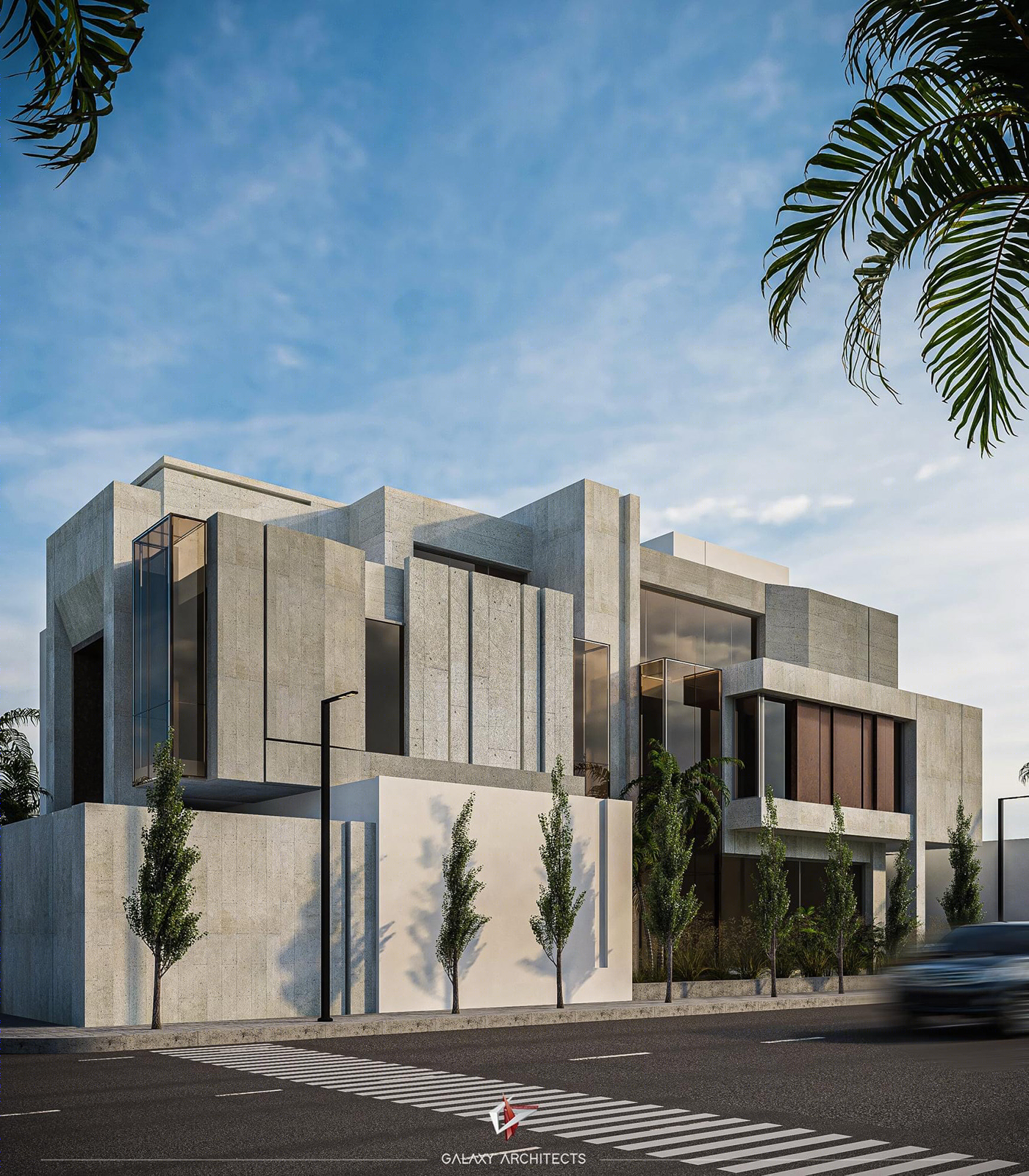 Anastasiya Gushchina丨别墅建筑丨Villa design in Riyadh-1