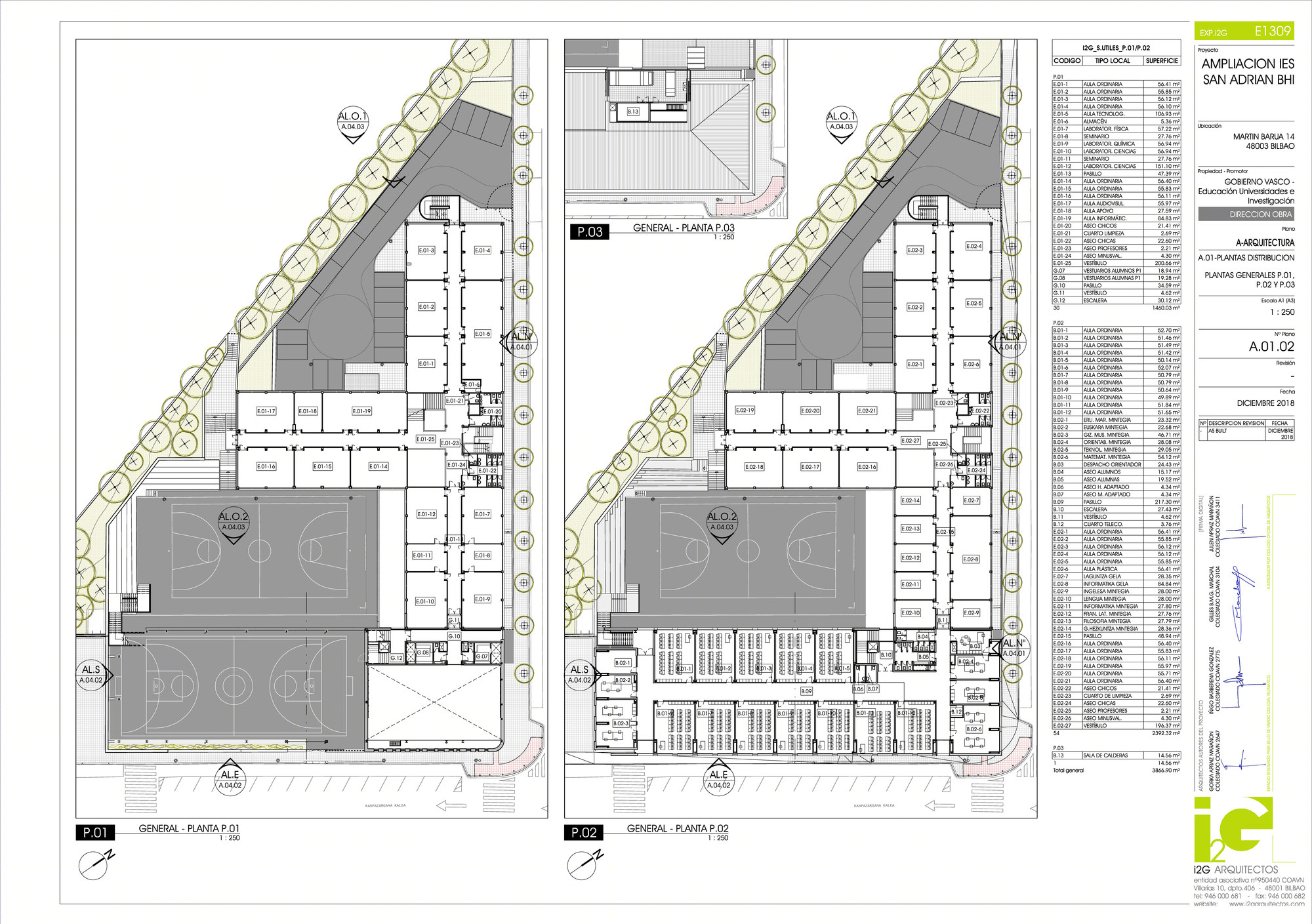San Adrián Bilbao Institute 教育建筑新旧融合设计-33