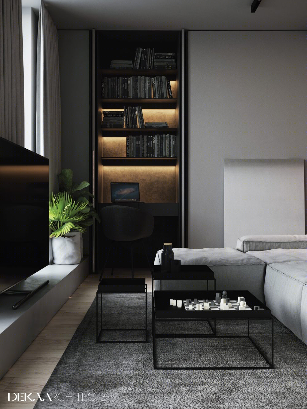 波兰华沙 Wilanow 住宅空间设计-9