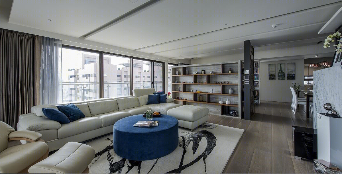 混搭风开放式大空间设计案例-10