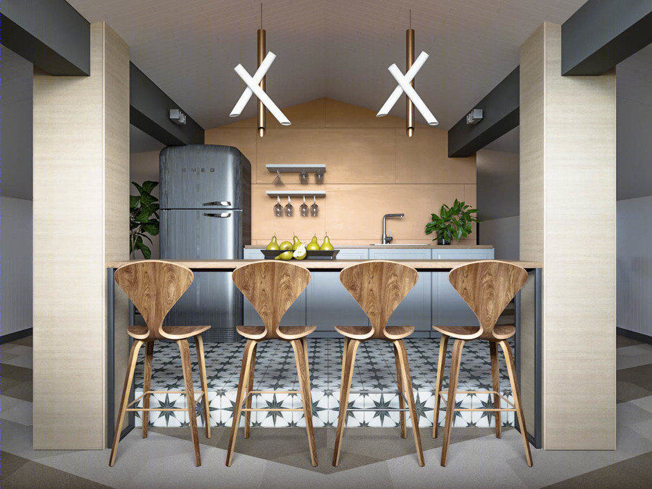 乡村小屋的多代同堂设计-51