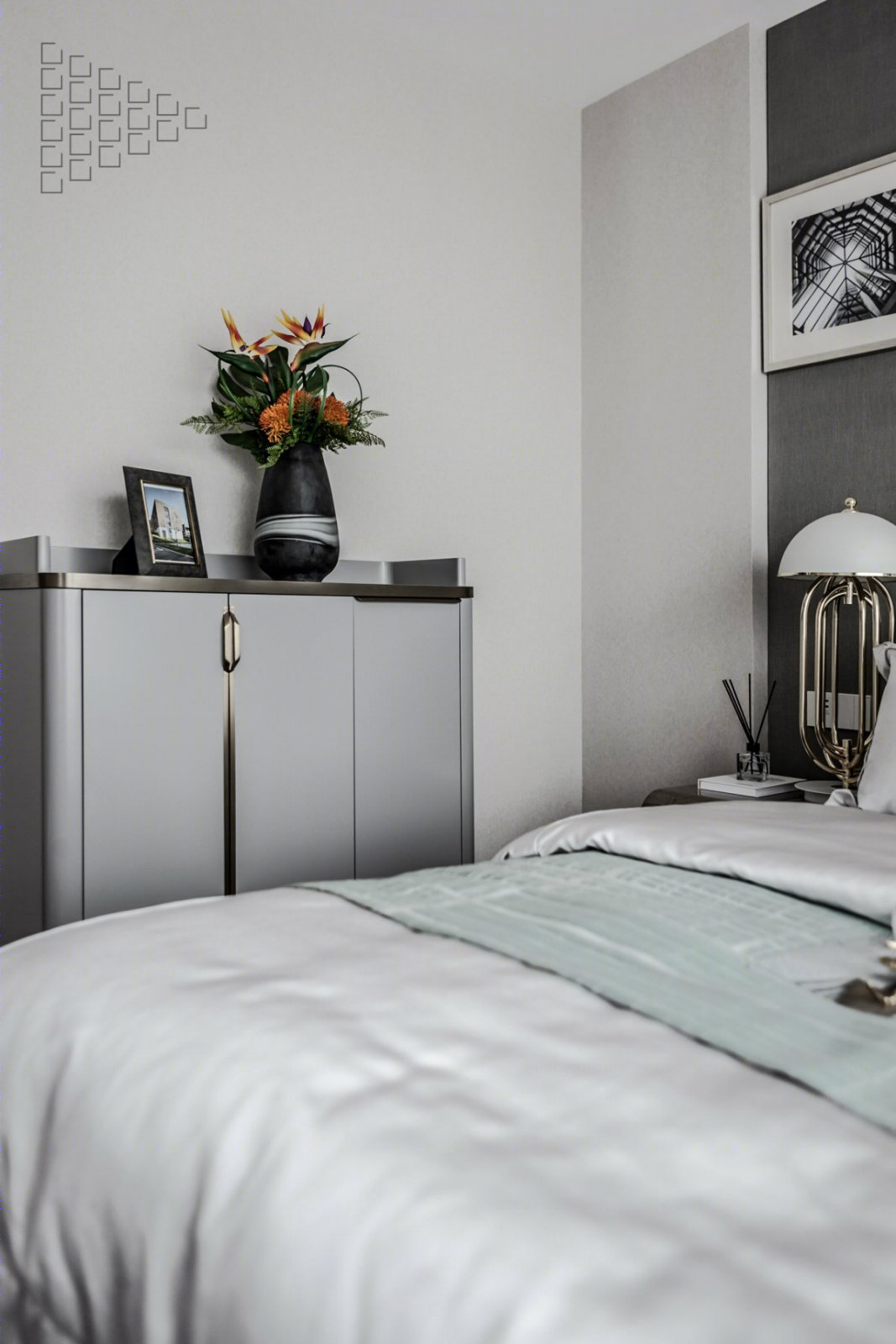 杭州 CCP 空间摄影呈现 | 157m²轻奢风叠墅样板间设计亮点解读-12