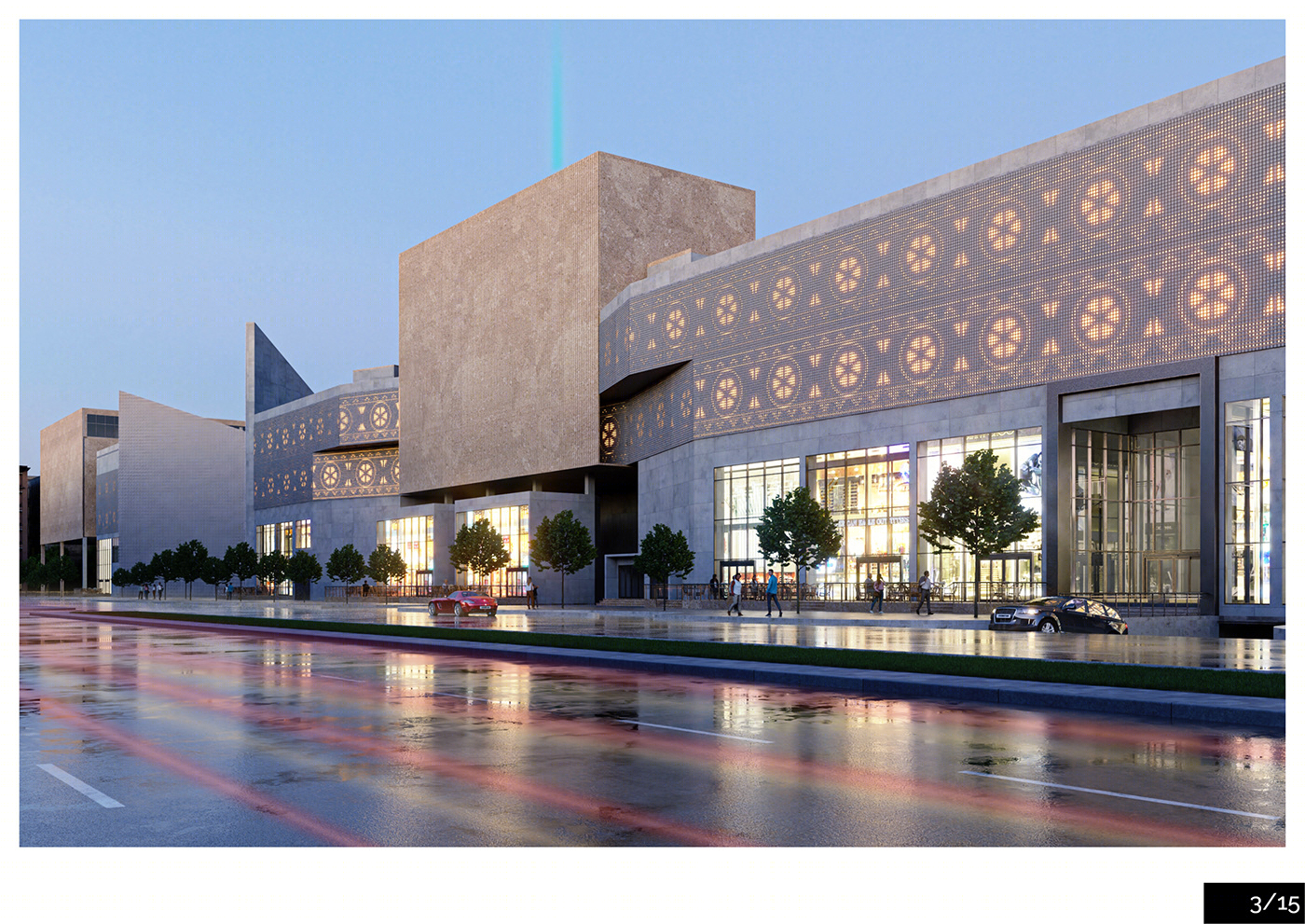 沙特阿拉伯独特商业街区设计——(S)SQUARES Al-Sahil Mall-5