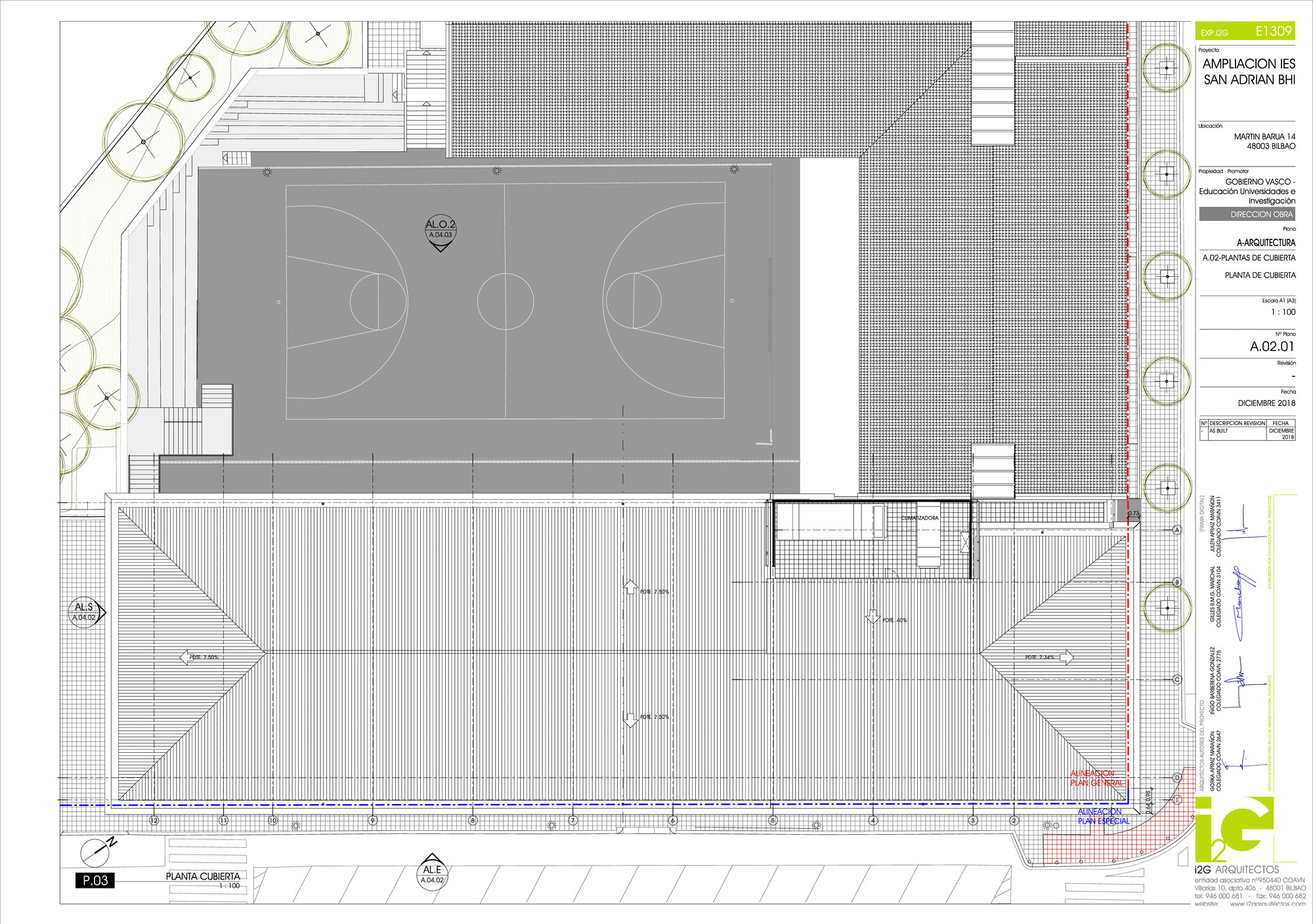 San Adrián Bilbao Institute 教育建筑新旧融合设计-38