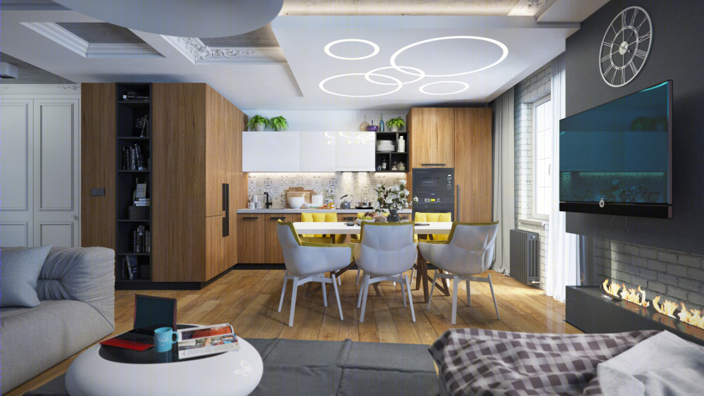 开放式生活空间设计解析-0