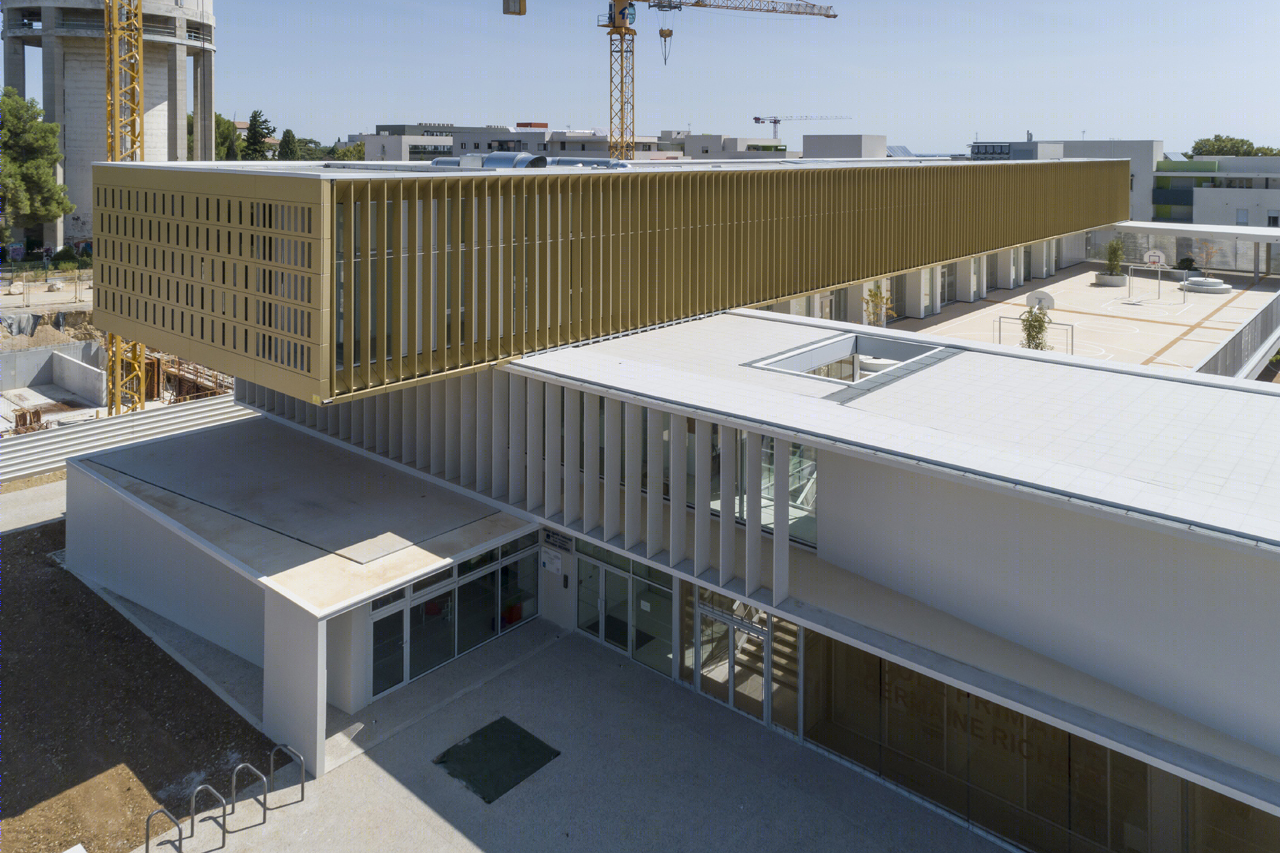 MDR Architectes 打造绿色环绕的法国校园-23