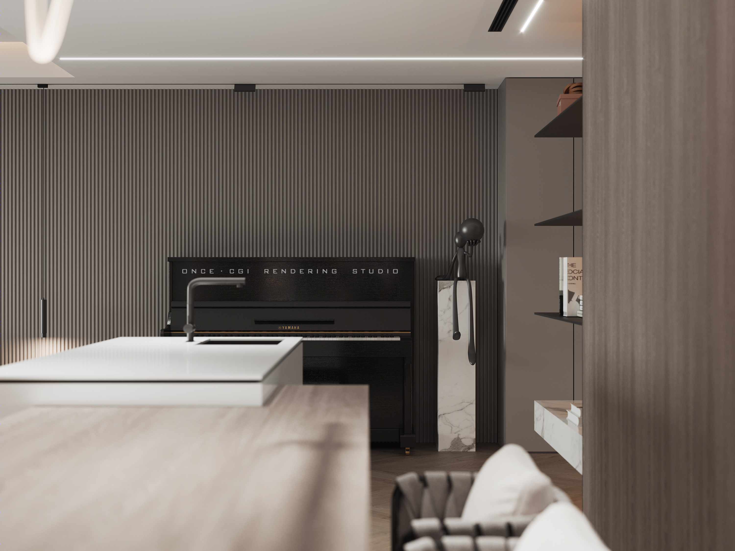 现代平层设计丨ONCE·CGI·RENDERING·STUDIO-8