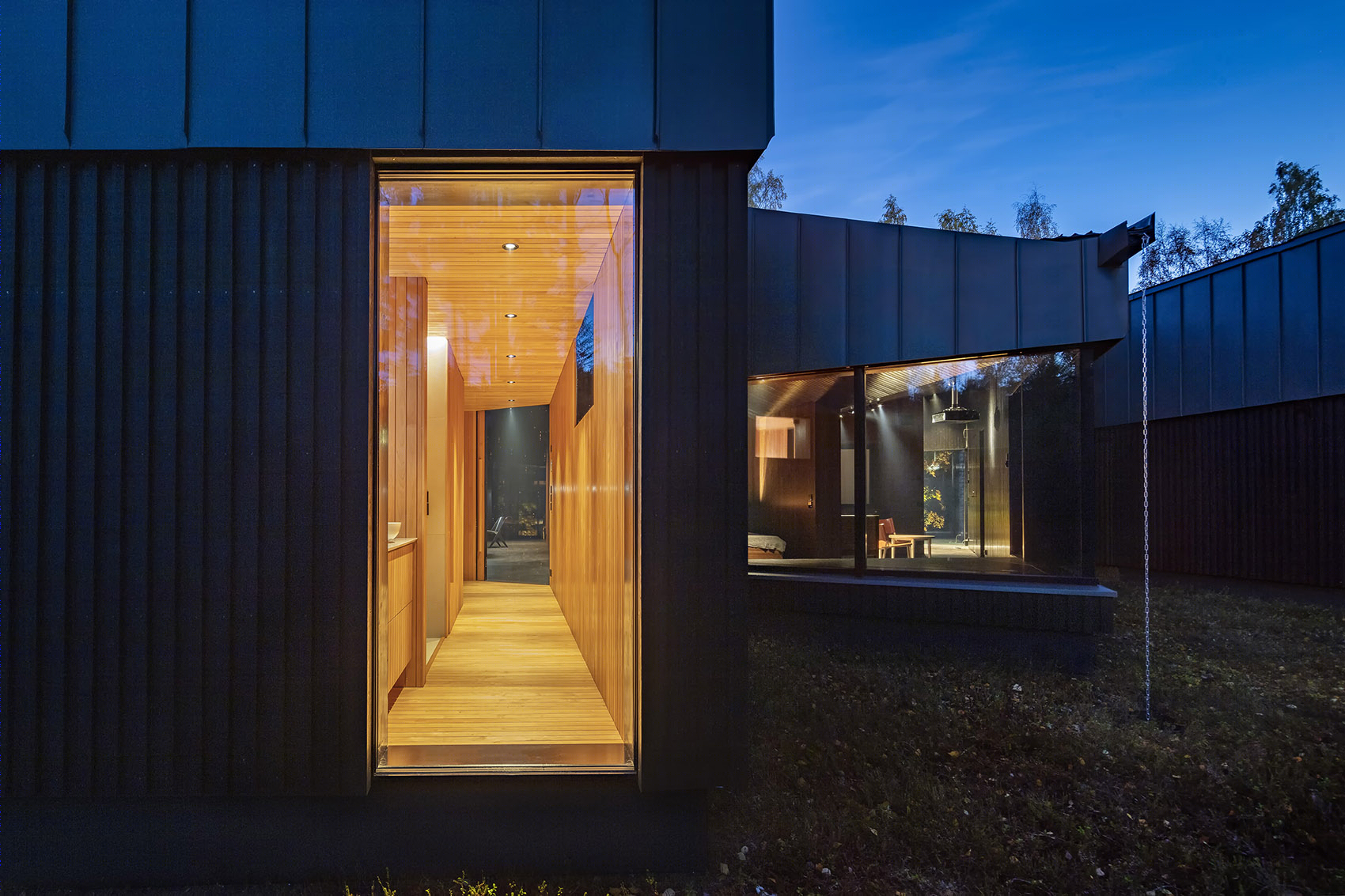 芬兰森林中的方形住宅丨Studio Puisto Architects Ltd.-63