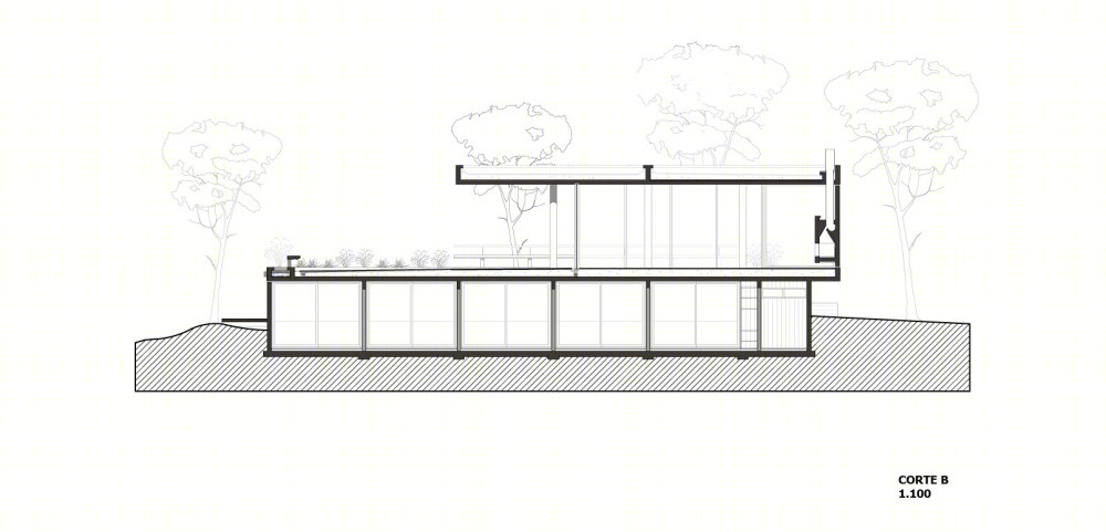 嵌入松林的静谧别墅-33