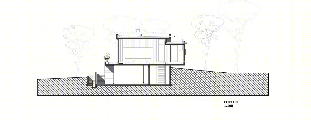 嵌入松林的静谧别墅-36