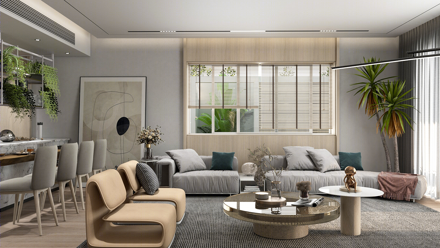 埃及北岸当代夏屋设计丨Eman Gamal-7