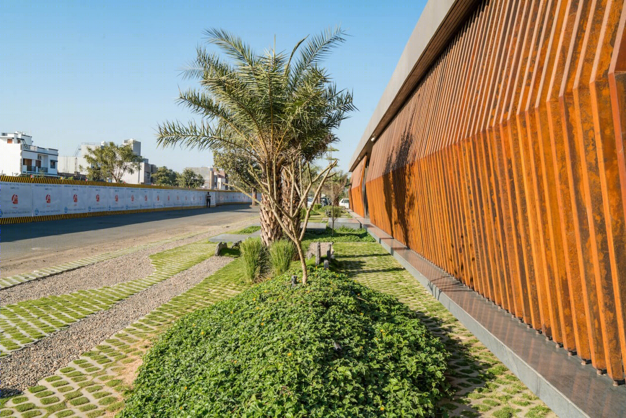 印度甘地纳加尔的弓形办公室-20