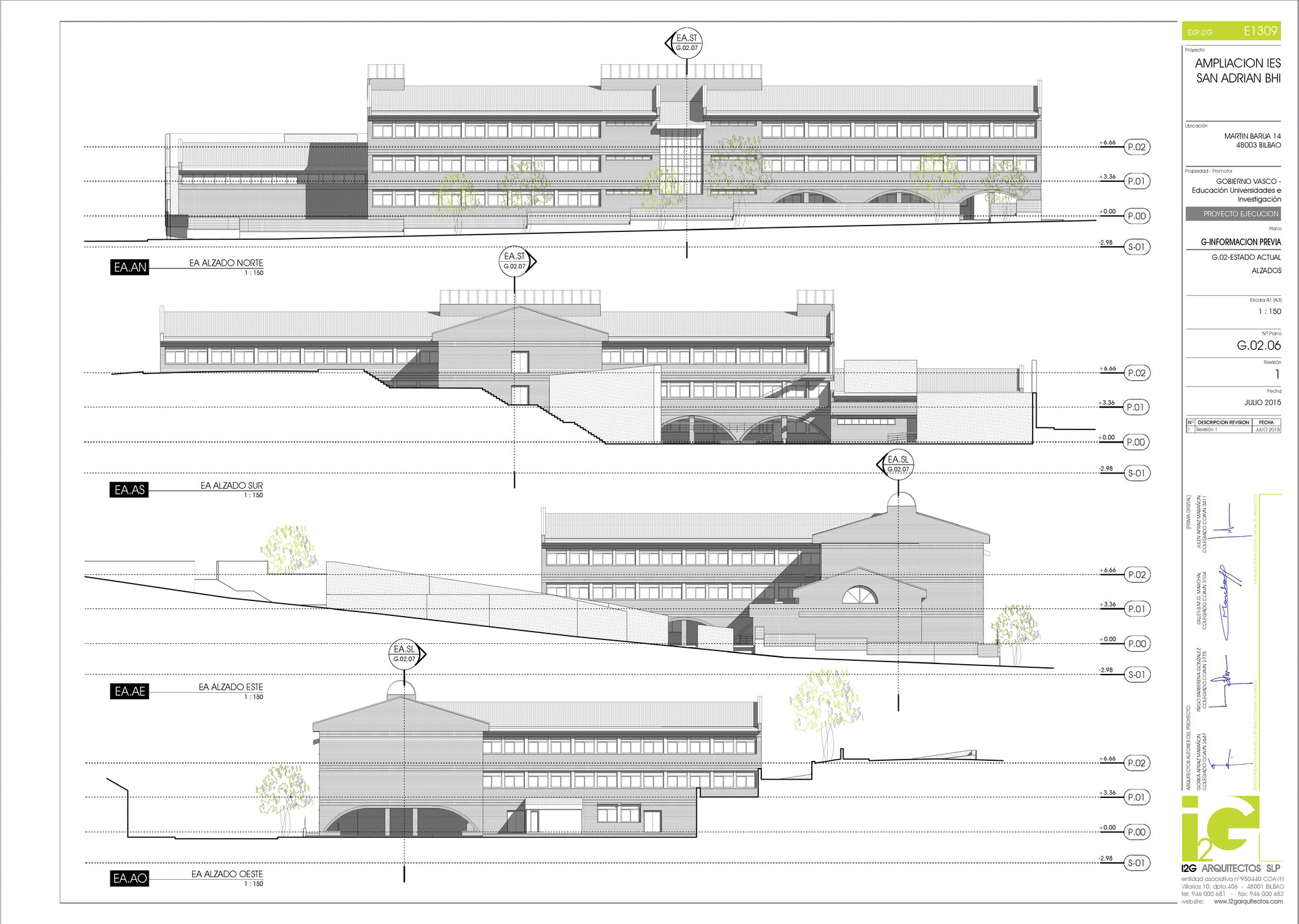 San Adrián Bilbao Institute 教育建筑新旧融合设计-39
