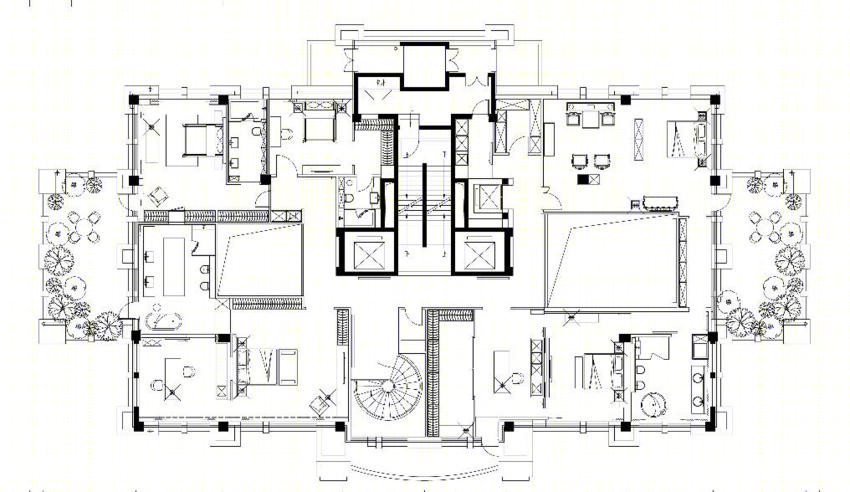 北京“圆梦”奥体空中四合院-21