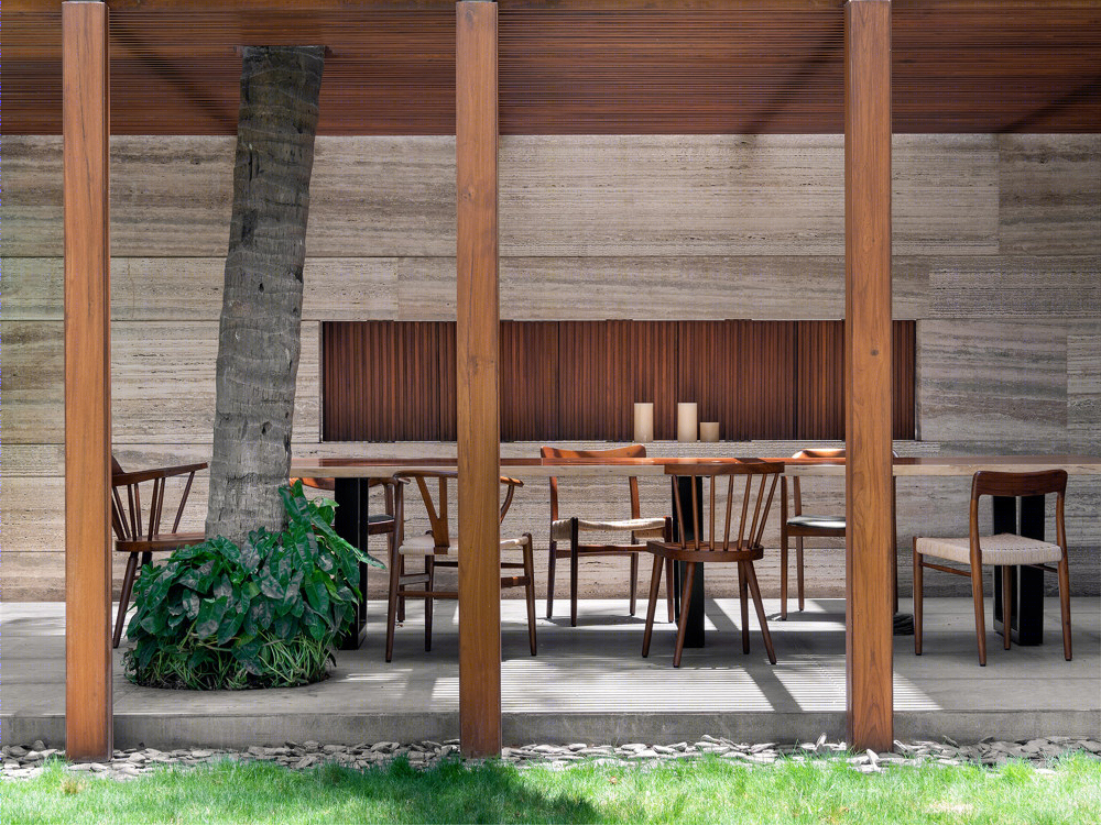 印度绿色和白色的住宅(2019)(Studio VDGA)设计-39