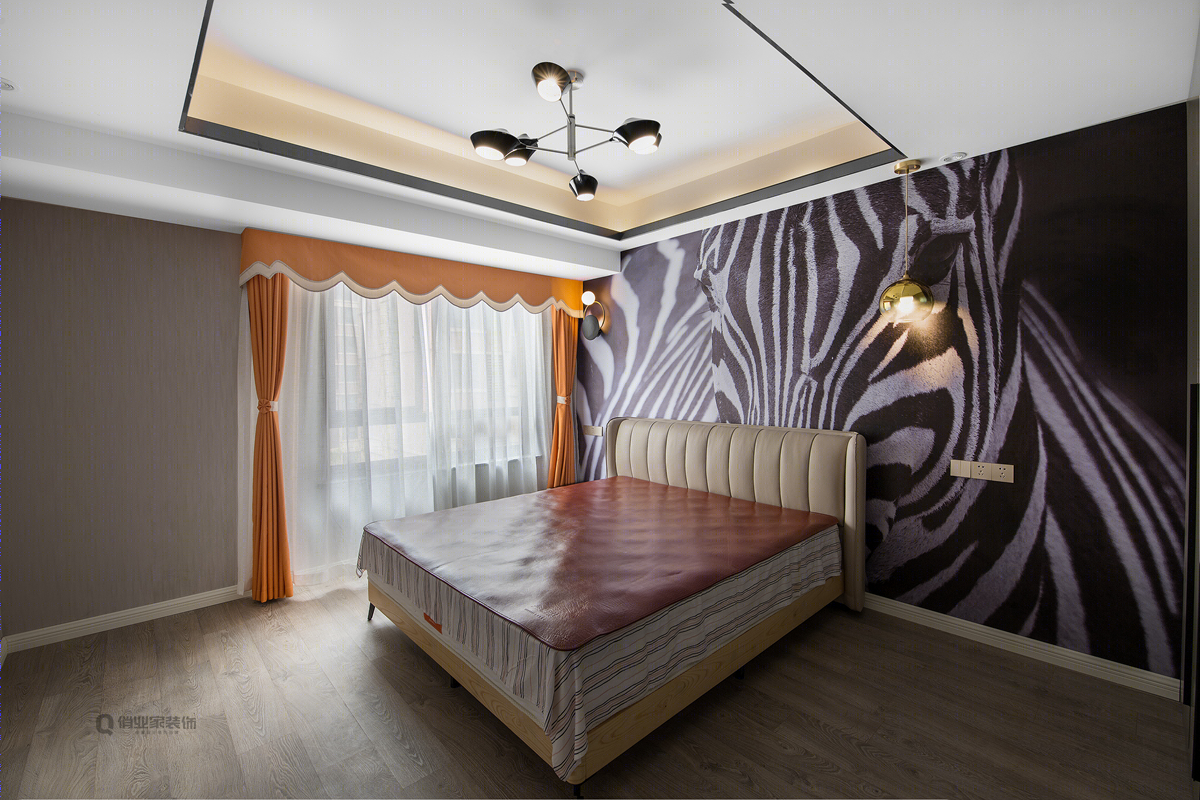 重庆·北大资源博雅东·120平现代港式风格装修-8