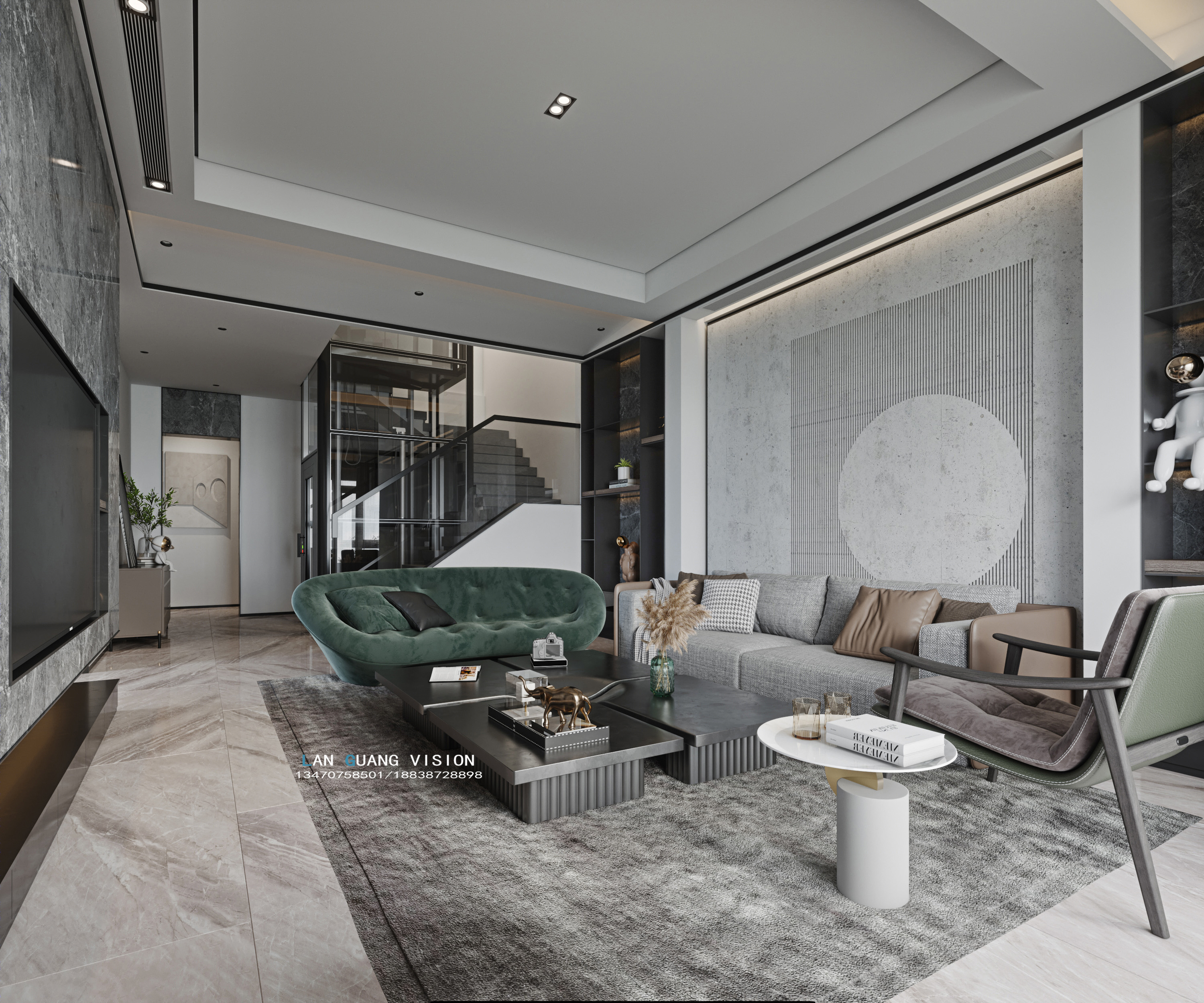 现代轻奢风【澜光表现】-3