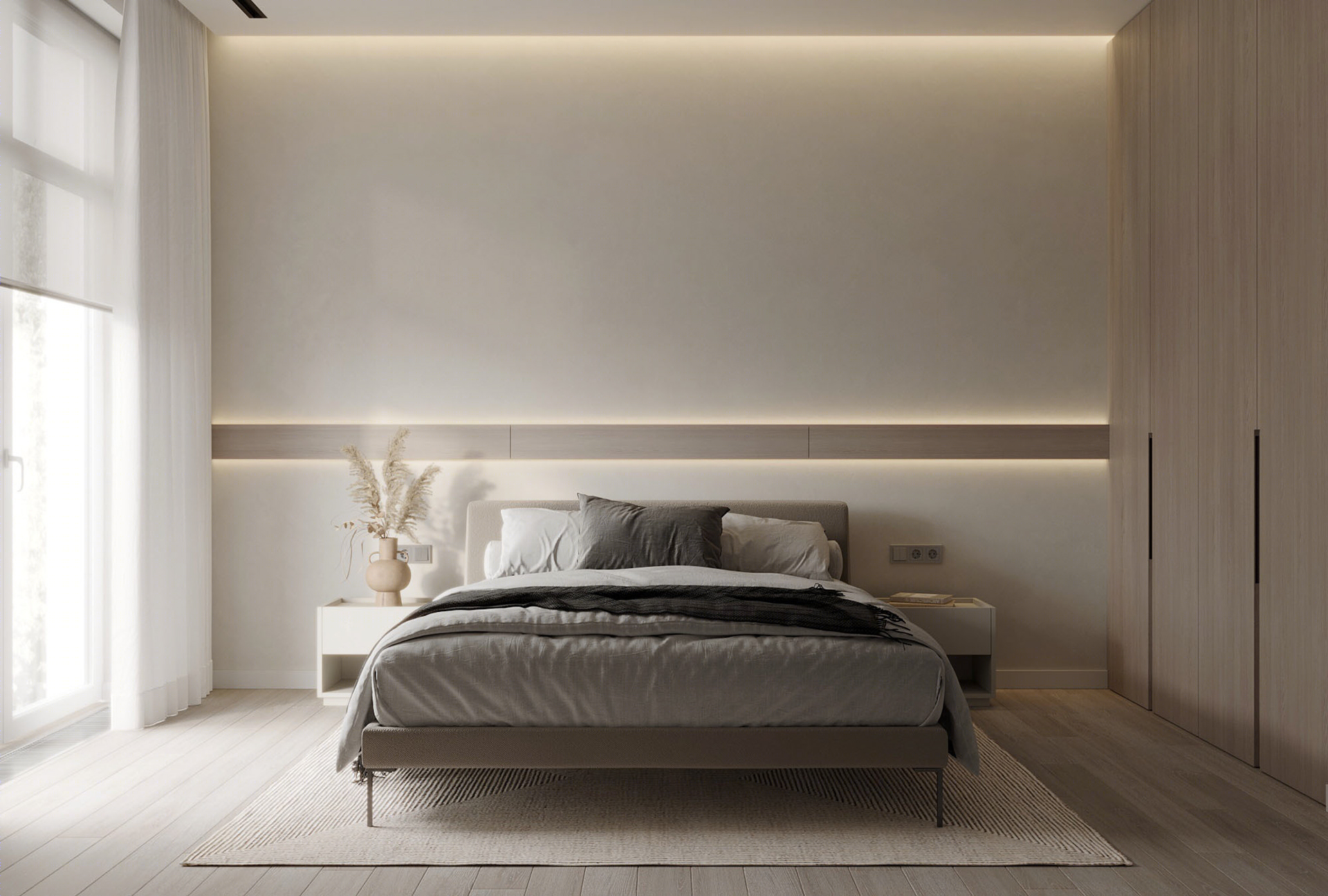 现代中性色平层设计典范-17