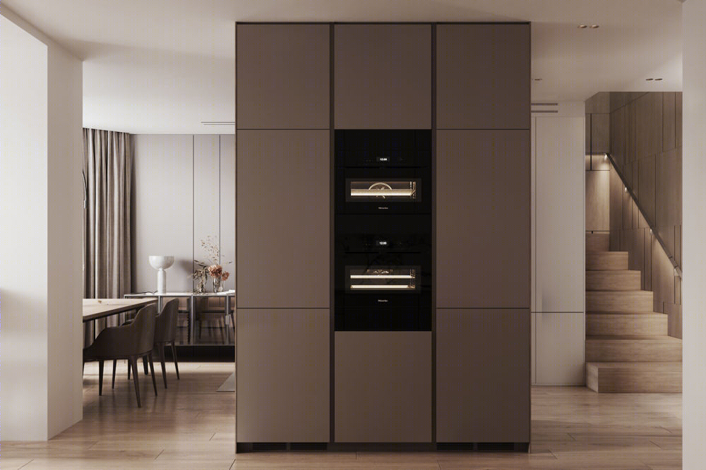 乌克兰极简公寓设计丨Nykonets Alina-13