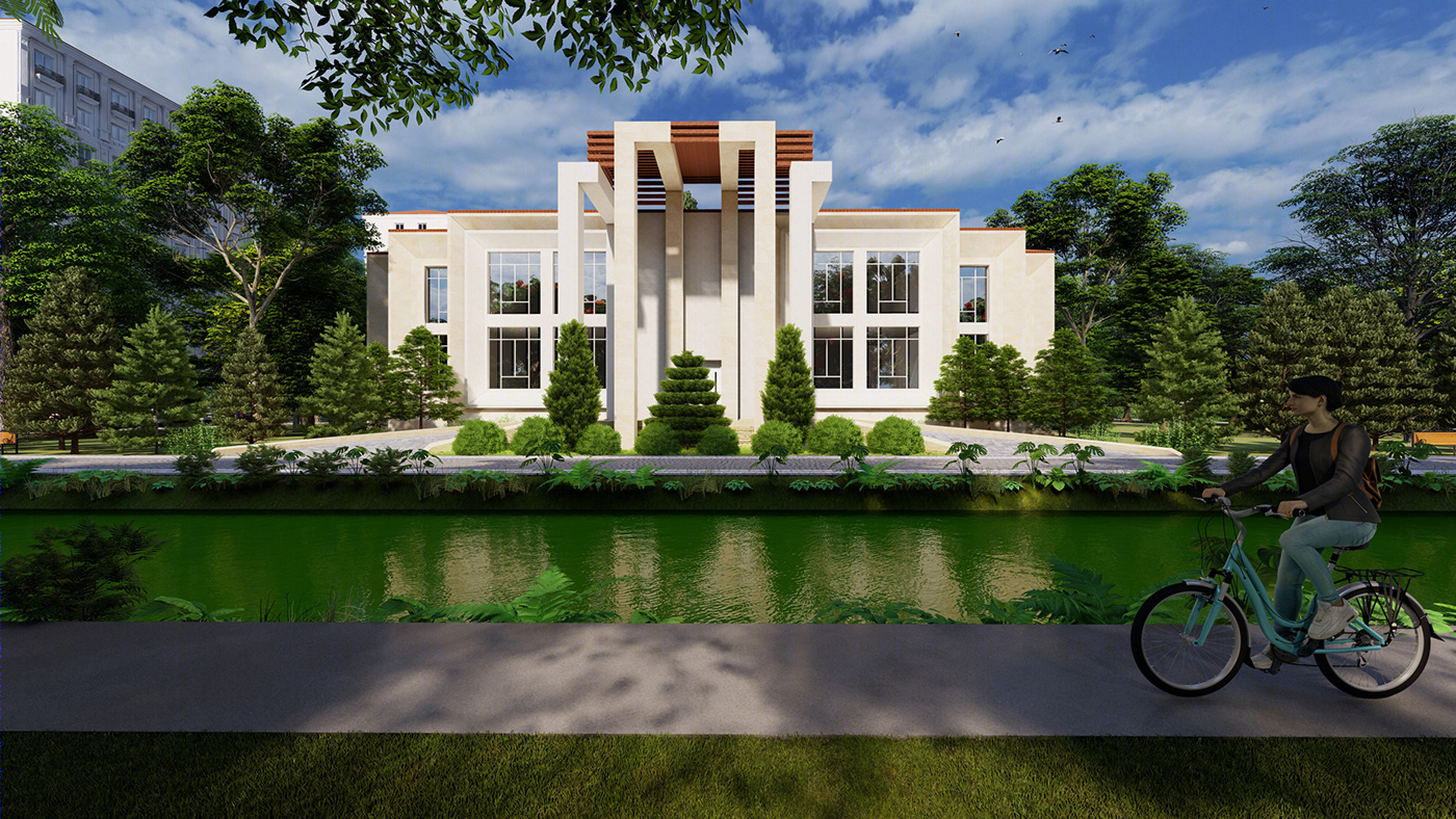 Anastasiya Gushchina丨公寓建筑丨Guest house master planning-7