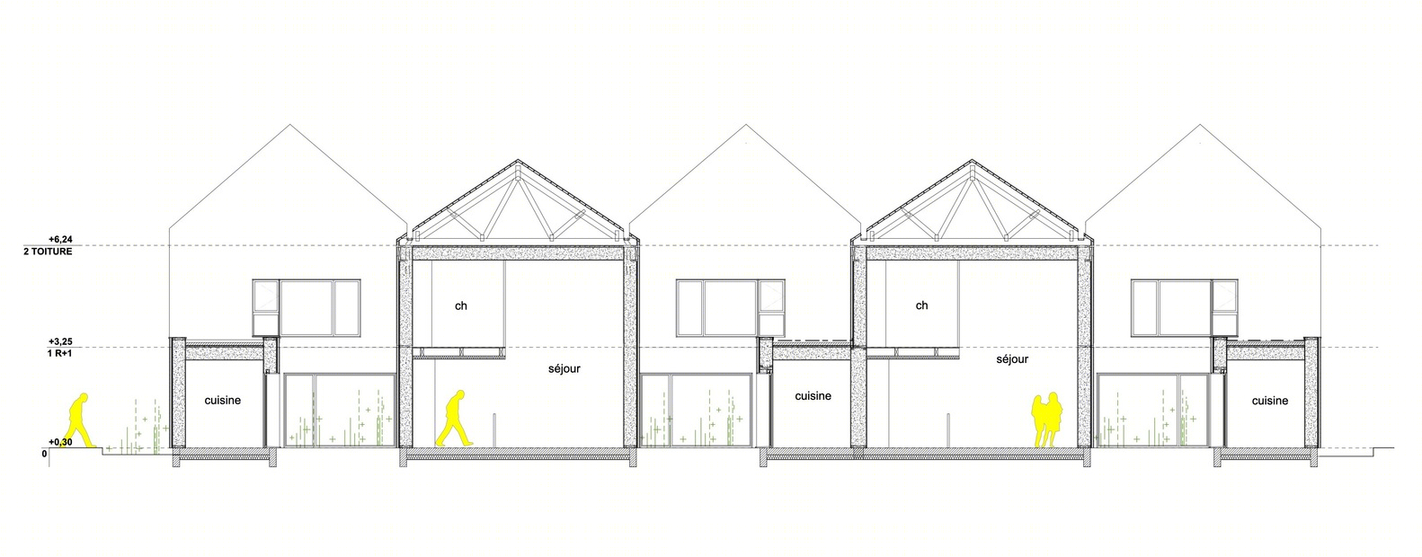 法国生物材质街区住宅-18