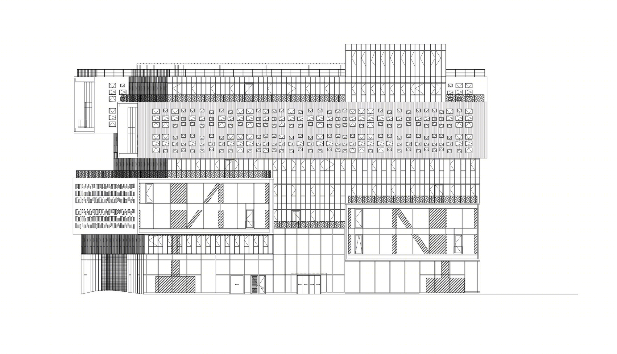 桥式建筑的办公空间创新-26