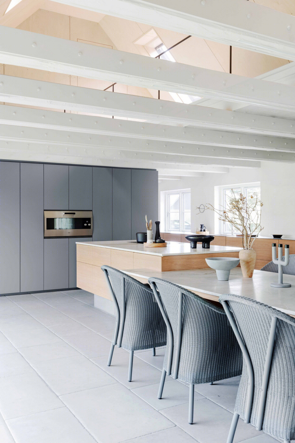 丹麦荒地上的农场别墅 | 自然与现代的完美融合-3