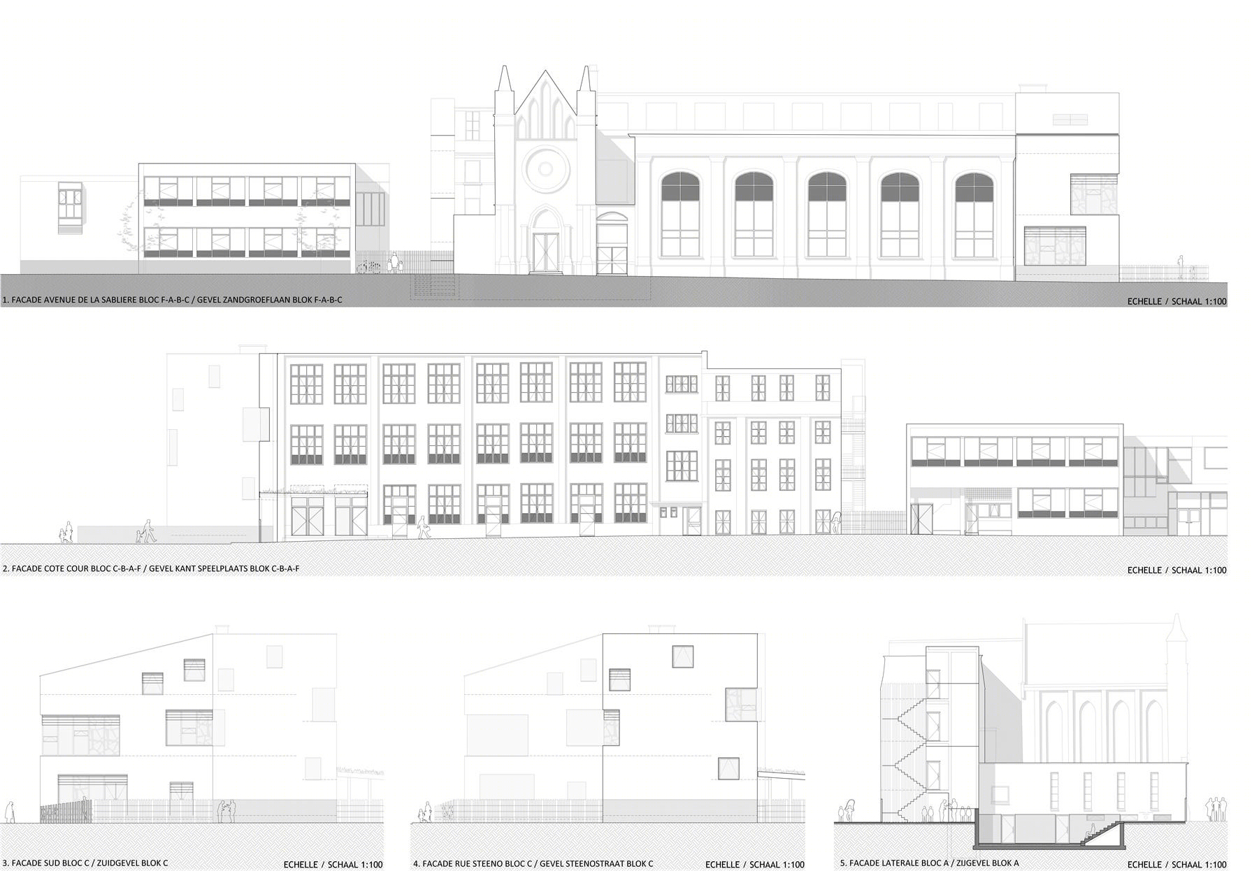 都市平台 | 公寓建筑与学校重建-34