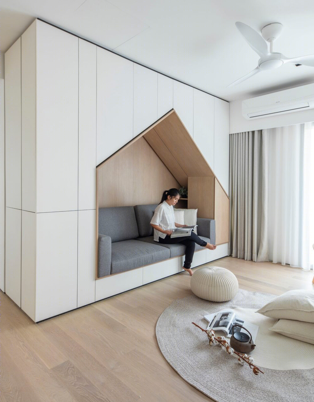 简约当代风双层居住空间设计丨SII YUAN-25