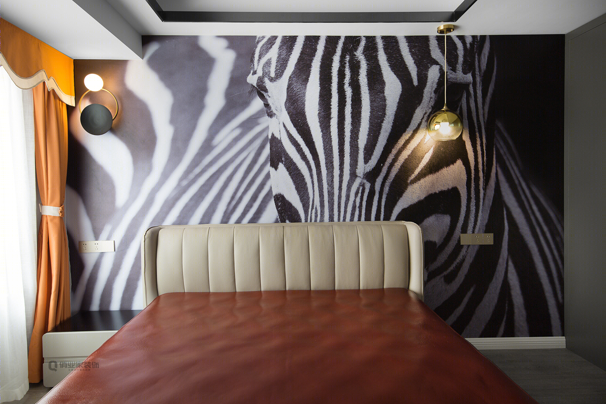 重庆·北大资源博雅东·120平现代港式风格装修-10