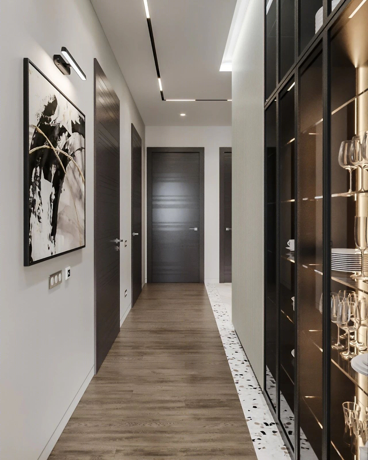 Igor Glushan 打造 104㎡轻奢美宅，温暖原木色调营造惬意空间-20