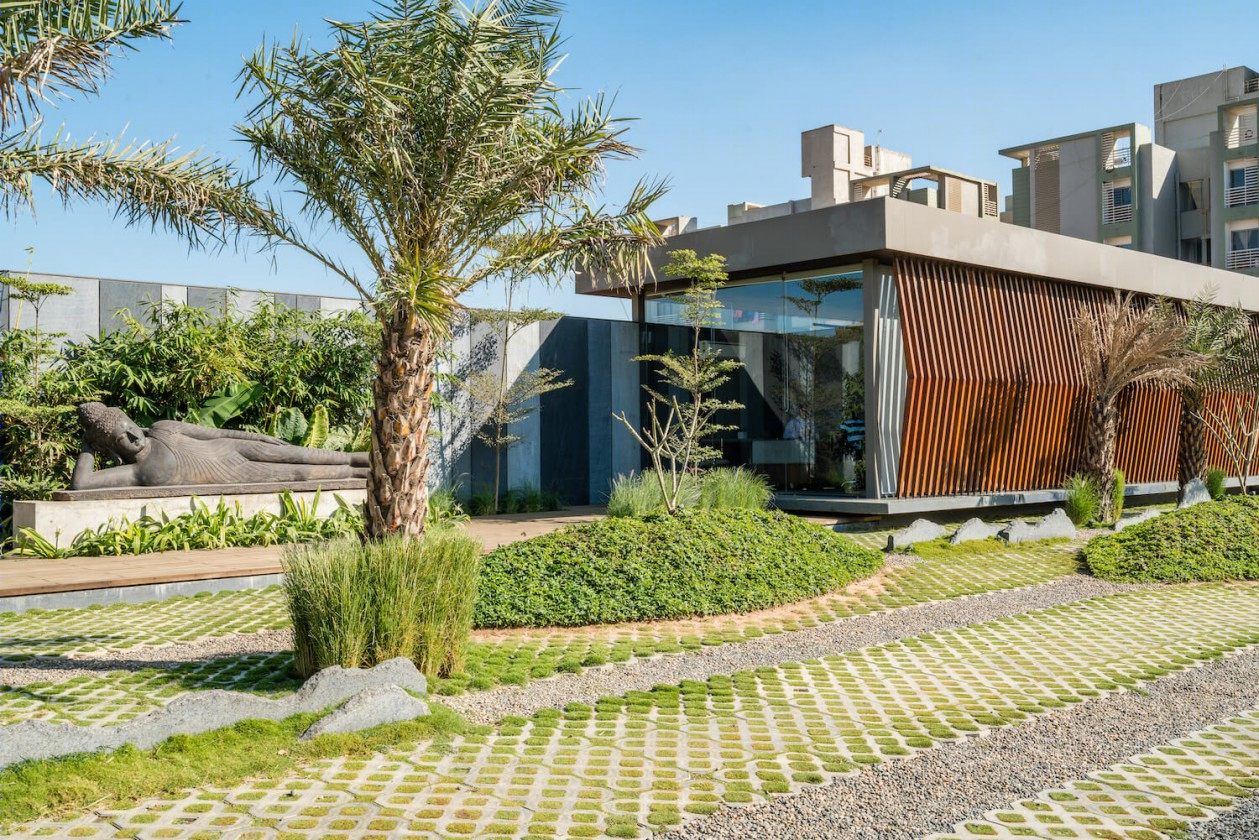 印度甘地纳加尔的弓形办公室-25