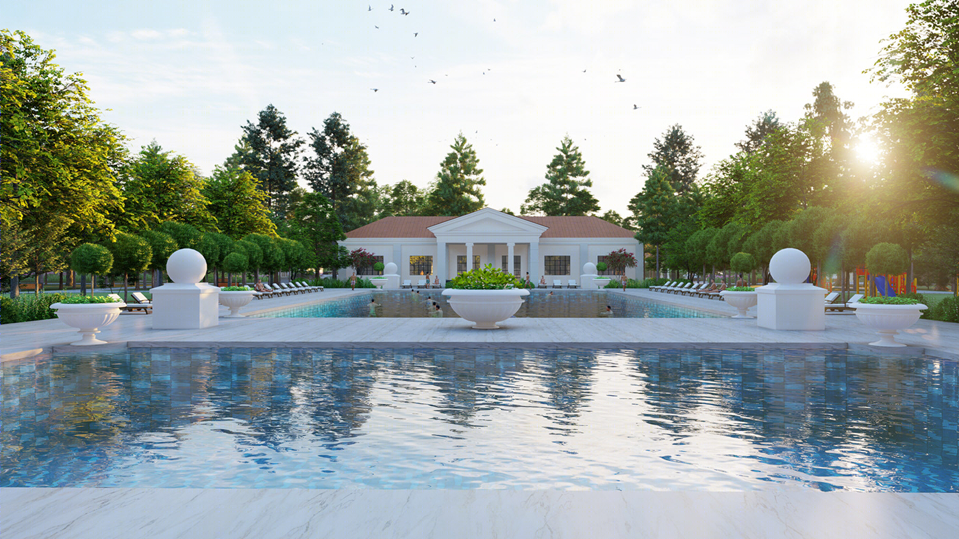 Anastasiya Gushchina丨公寓建筑丨Guest house master planning-8
