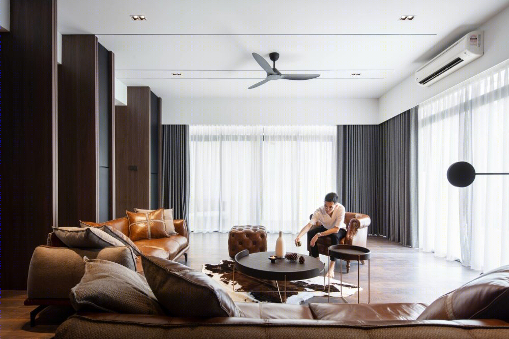 马来西亚 Pins Studio 现代简约公寓设计-1