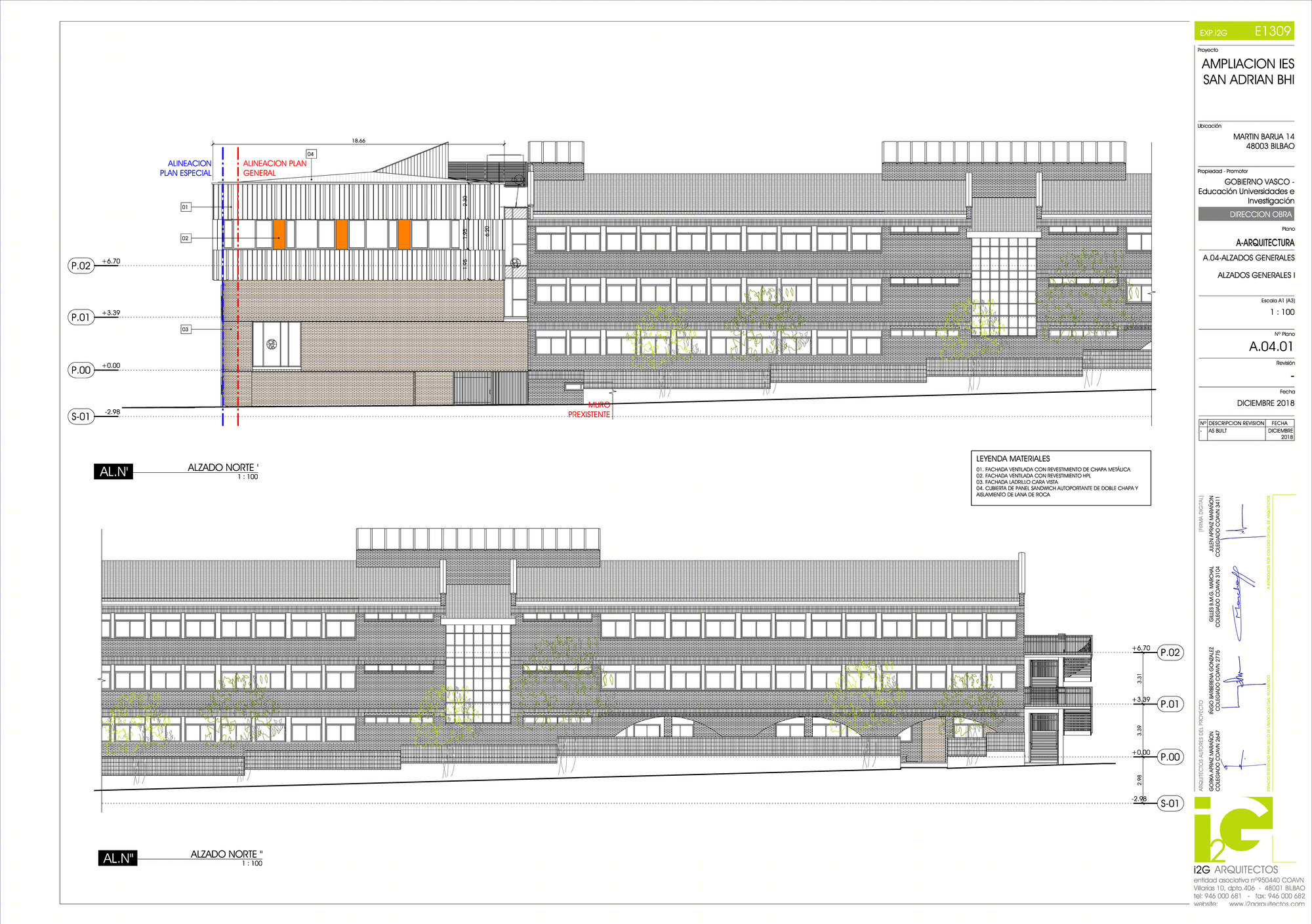 San Adrián Bilbao Institute 教育建筑新旧融合设计-41