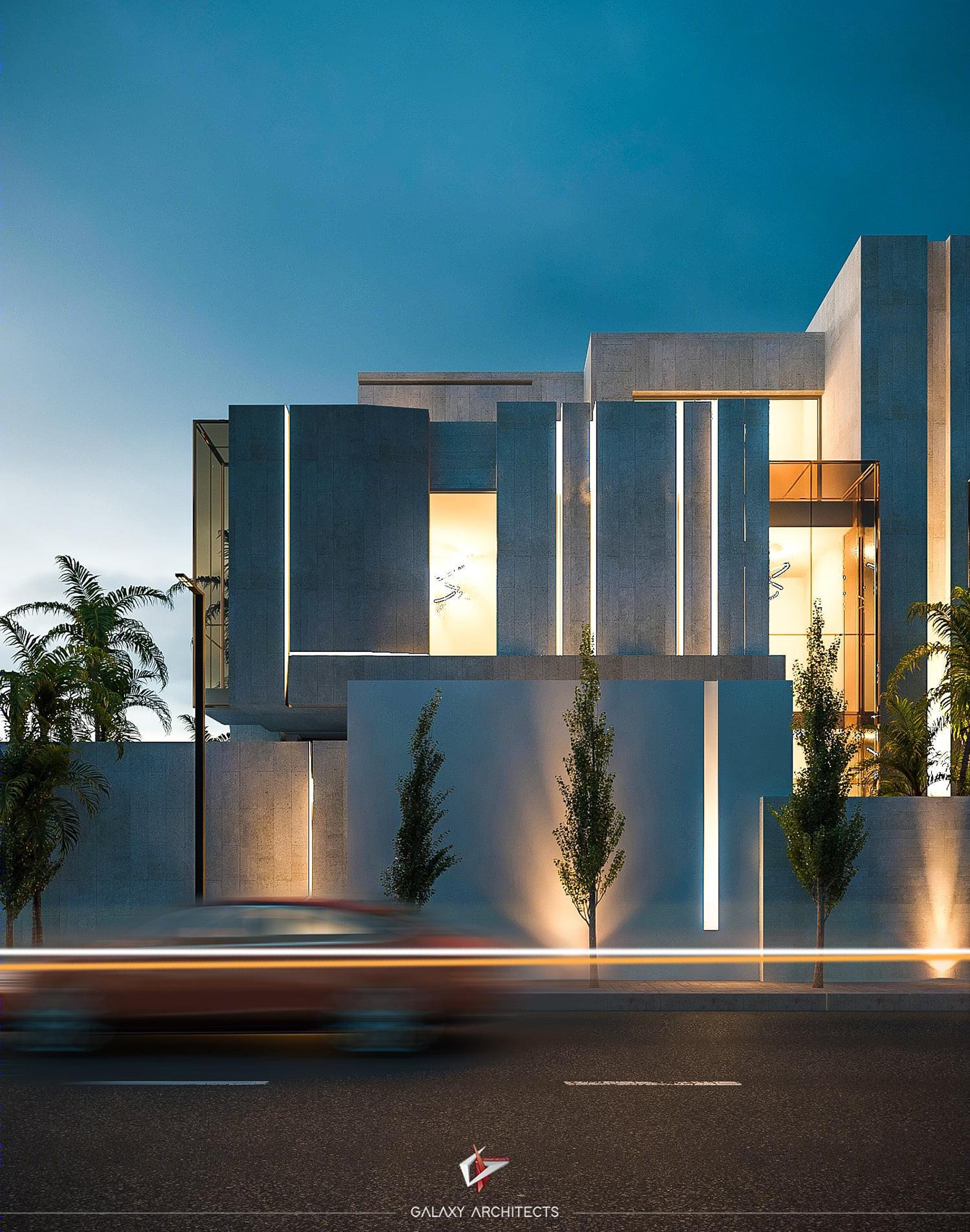 Anastasiya Gushchina丨别墅建筑丨Villa design in Riyadh-8
