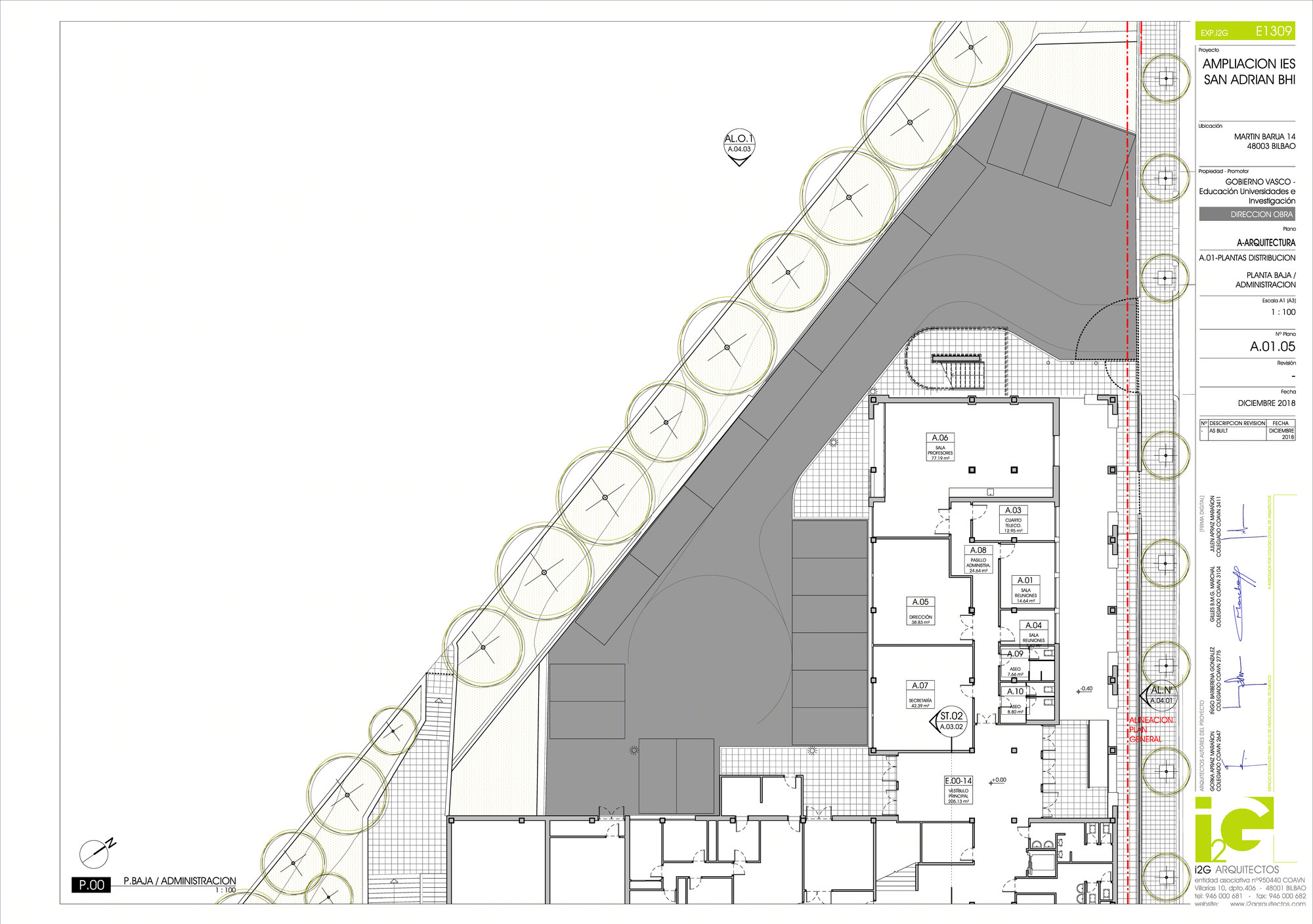 San Adrián Bilbao Institute 教育建筑新旧融合设计-42