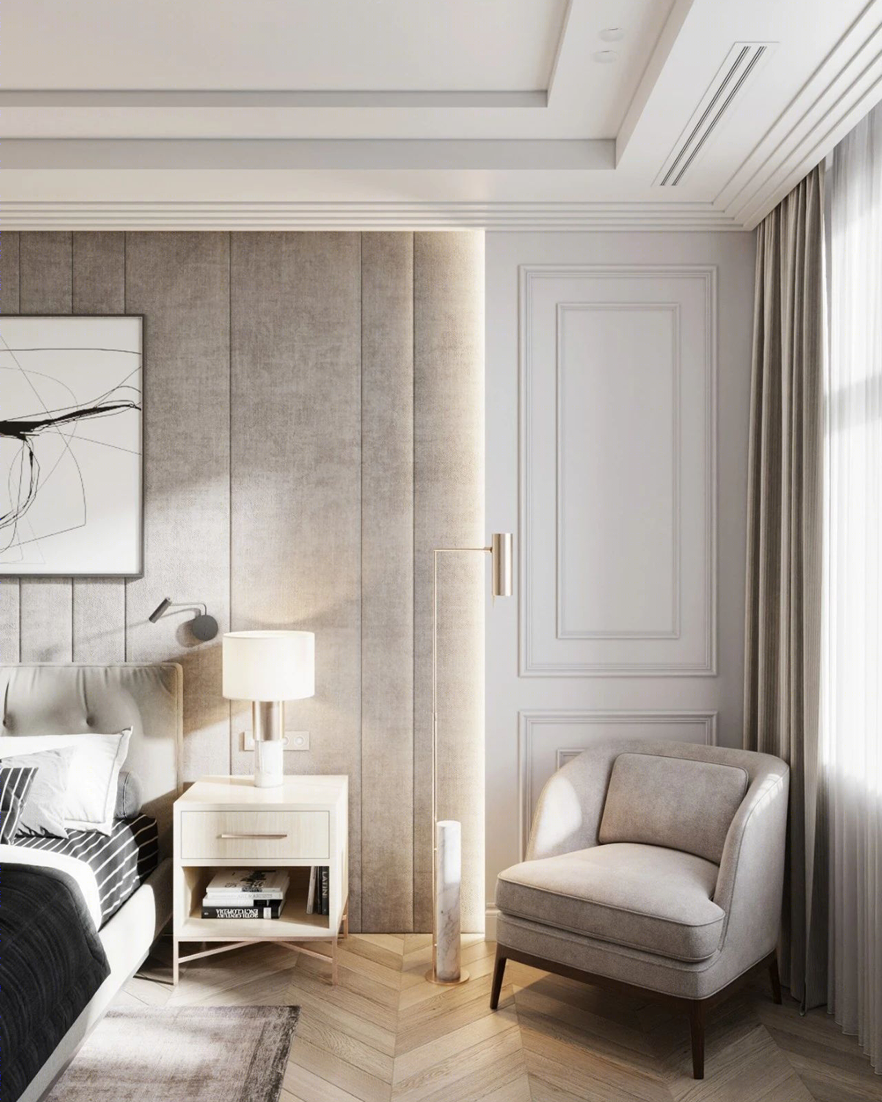 圣彼得堡现代雅居 | Seldin 打造温馨生活空间-9