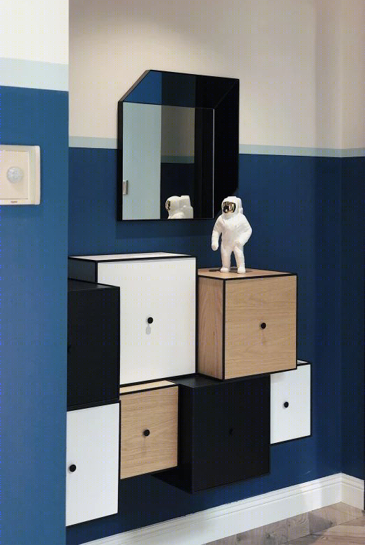 双人树屋、梯下“游戏盒”，还有攀爬架...这么装，无论家里几个娃都能轻松搞定！-25