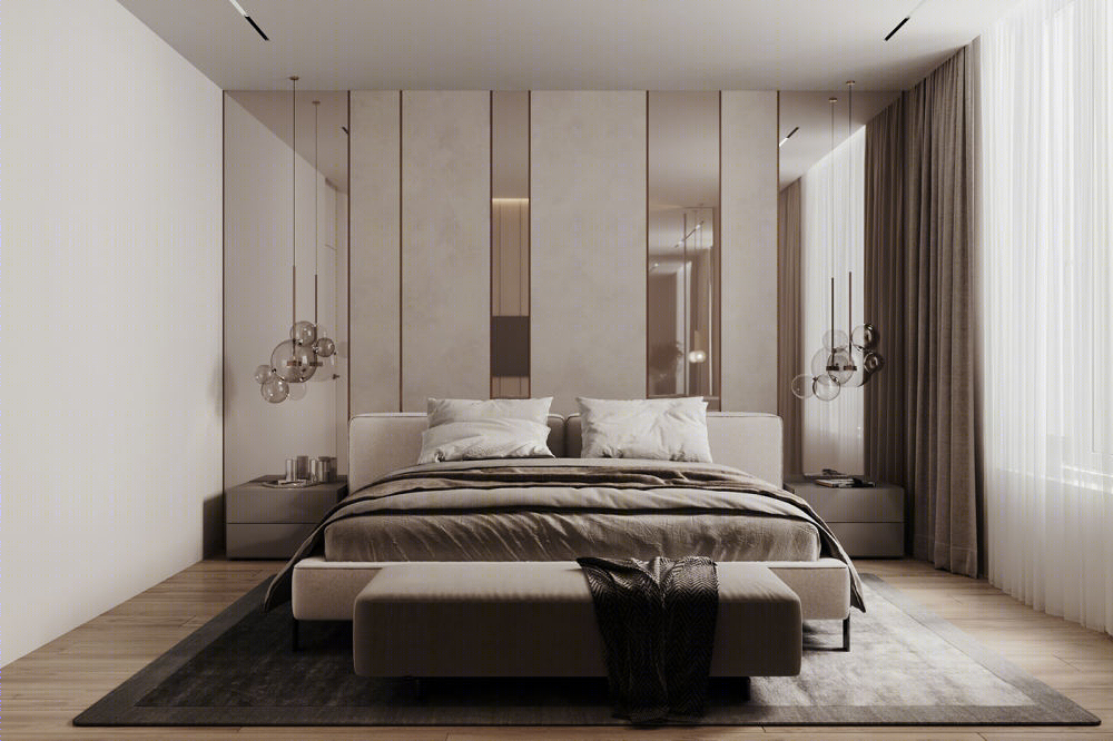 乌克兰极简公寓设计丨Nykonets Alina-19