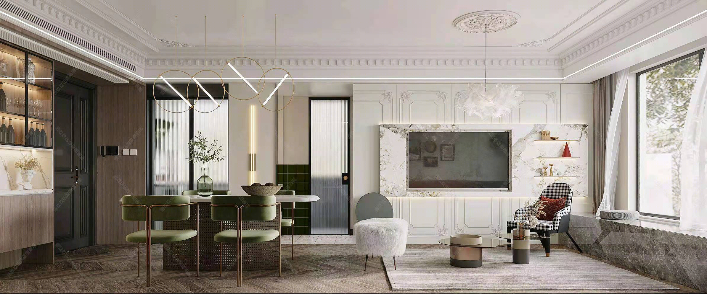 当法式浪漫遇上东方意境，打造自由混搭风！                     -0