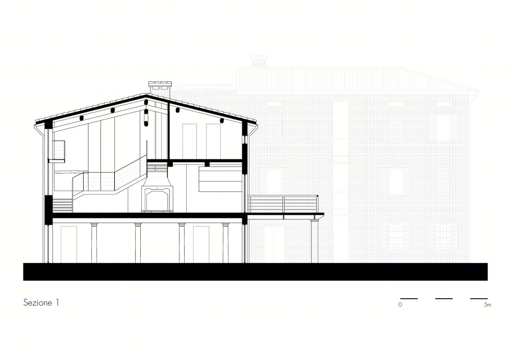 意大利 Sassuolo 别墅改造 | Studio Pinelli 打造 1200 平方米和谐共生之家-51
