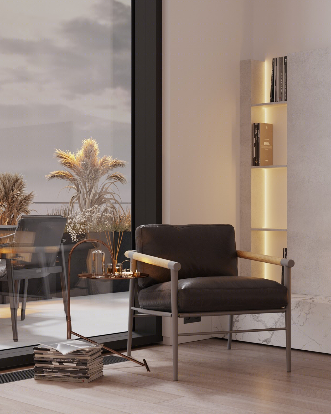 白色系现代简约风设计-15