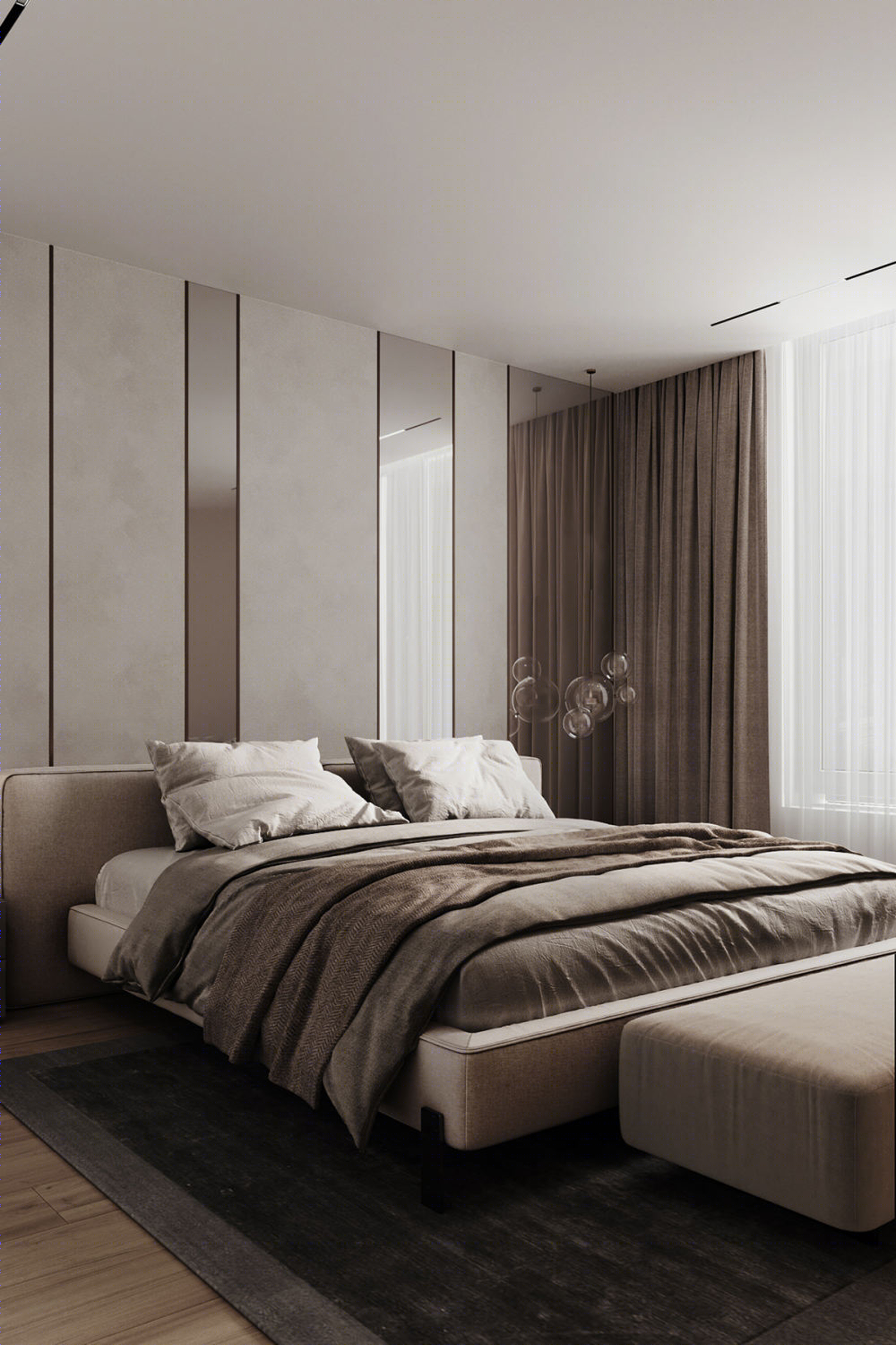 乌克兰极简公寓设计丨Nykonets Alina-20